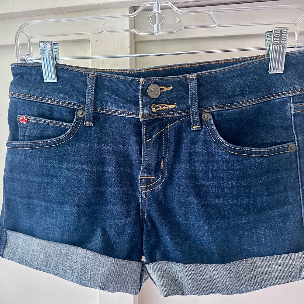 Women's Blue Denim Shorts
